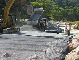 Utilizzo di Fortrac in un cantiere alle Seychelles
