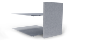 Muro di sostegno Fortrac Panel - Montaggio rapido con elementi prefabbricati sottili in calcestruzzo