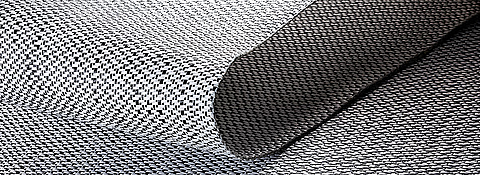 La vista dettagliata di Stabilenka Xtreme mostra un tessuto di rinforzo estremamente elastico e resistente agli alcali con moduli di oltre 45.000 kN/m