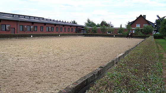 Arena di equitazione rinforzata con lo strato di separazione Lubratec