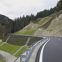 Fortrac Nature pour la sécurisation des routes