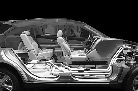 Tessuto di rinforzo TechnoTex: materiale ad alta resistenza, leggero e ritardante di fiamma per costruzioni leggere sicure ed economiche nell'industria automobilistica