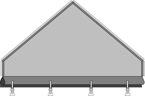 Immagine di un timpano poligonale simmetrico, una variante delle varianti di serraggio Lubratec
