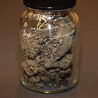 Materiale estratto dai geotessili tubolari SoilTain Dewatering al termine dell'intervento
