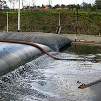 Tubo flessibile di drenaggio SoilTain® in funzione